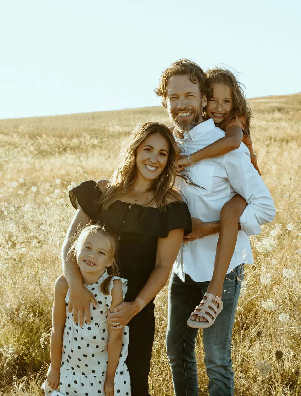 Dr. Marcus Cool with his family